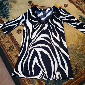 Bisou Bisou Michele Bohbot Dress sz 10